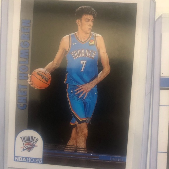 ROOKIE OF THE YEAR CANDIDATE NOW FAVORED TO WIN CHET HOLMGREN 9 MINT PSA CARDS - Picture 5 of 10